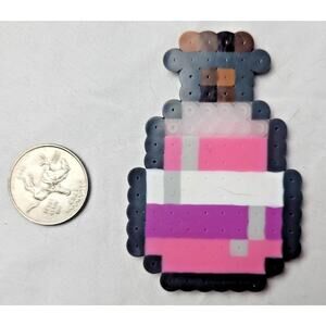 Sapphic LGBT Potion Perler Pixel Art